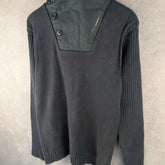 G-Star Raw Jumper Womens XL Extra Large Y2K Knitted Hoodie Grey